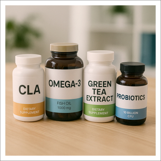 내장지방 줄이는 데 도움 되는 영양소