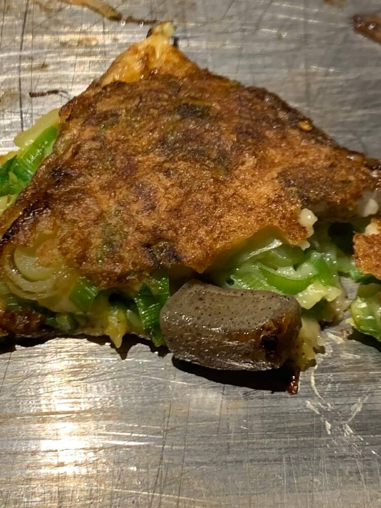 곤약이 들어가있는 니기야키