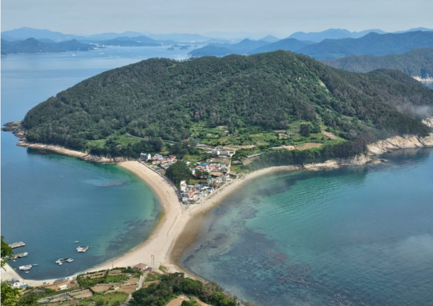 비진도 트래킹 이미지