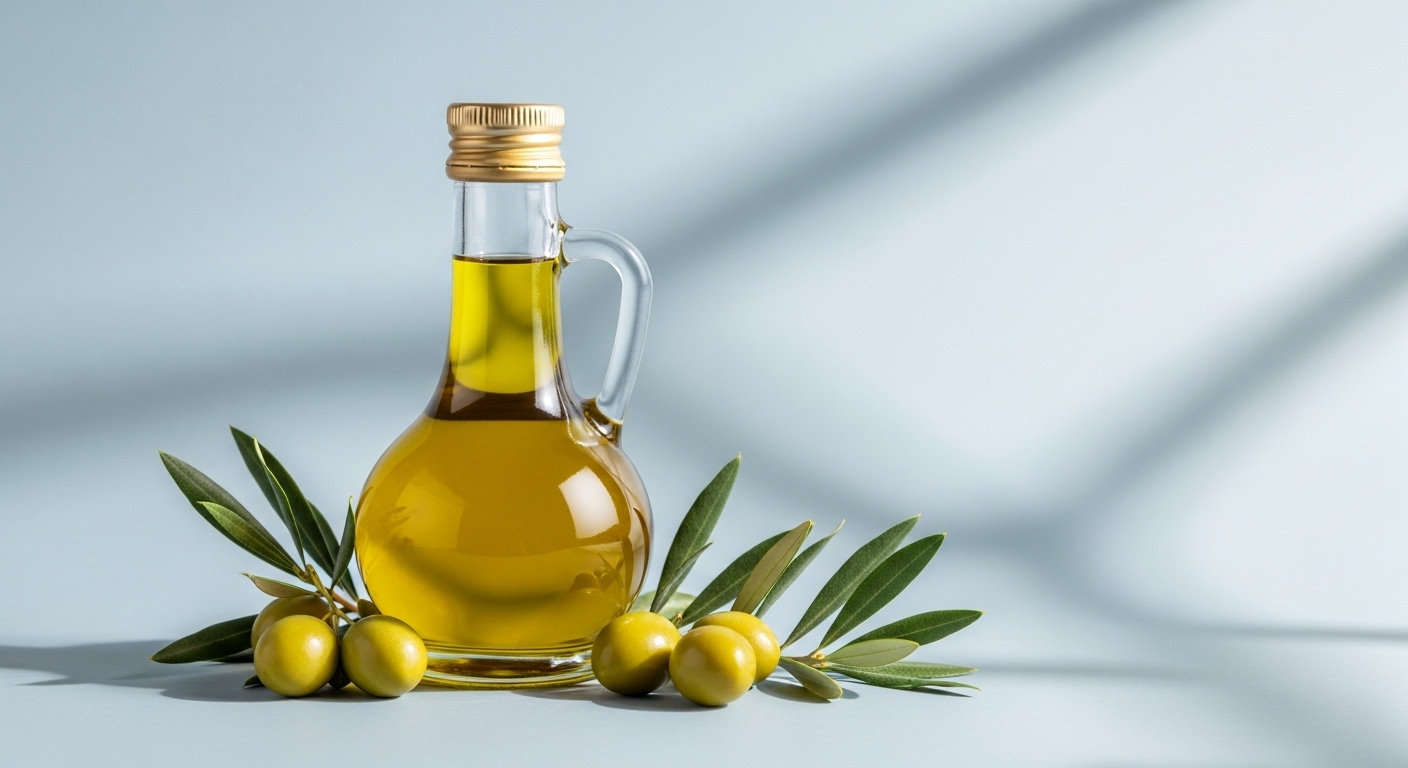 올리브 오일의 주요 효능 : 심혈관 건강 증진, 항염 및 항산화, 소화 및 장 건강