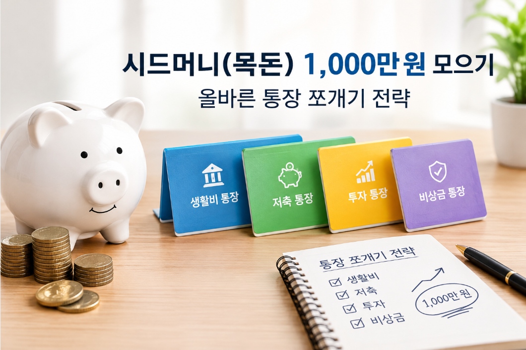 시드머니 1,000만원 모으기