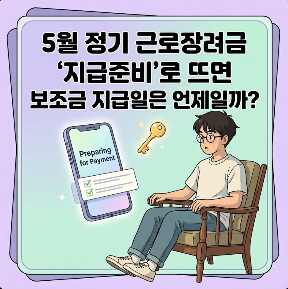 5월 정기 신청한 근로장려금 실제 입금 시기와 심사 단계별 상태