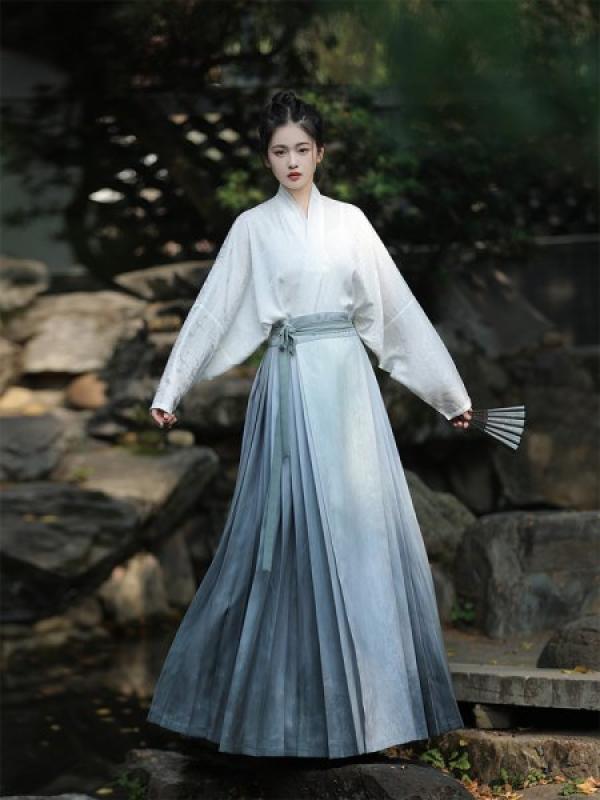 한국 무용 의상 무용복 공연 현대 한복 풀치마-치마