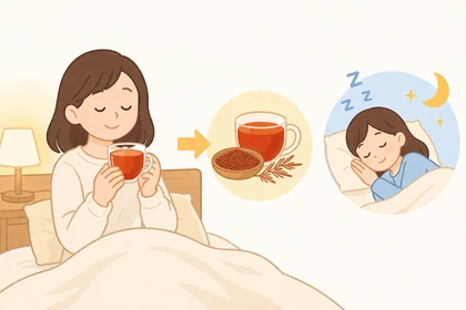 루이보스차 밤 섭취와 수면 영향8