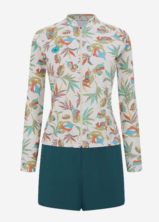 아레나 여성 래쉬가드 세트