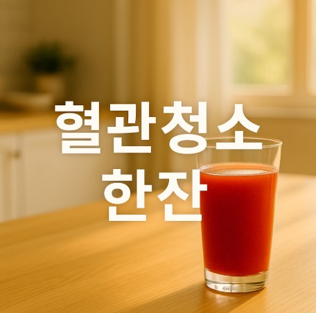 매일 아침 이거 한잔! 놀라운 혈관청소 효과 (노폐물 제거, 혈액순환 개선, 자연요법까지)