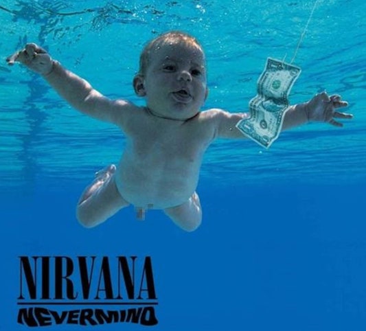 락그룹 Nirvana의 앨범 표지 사진