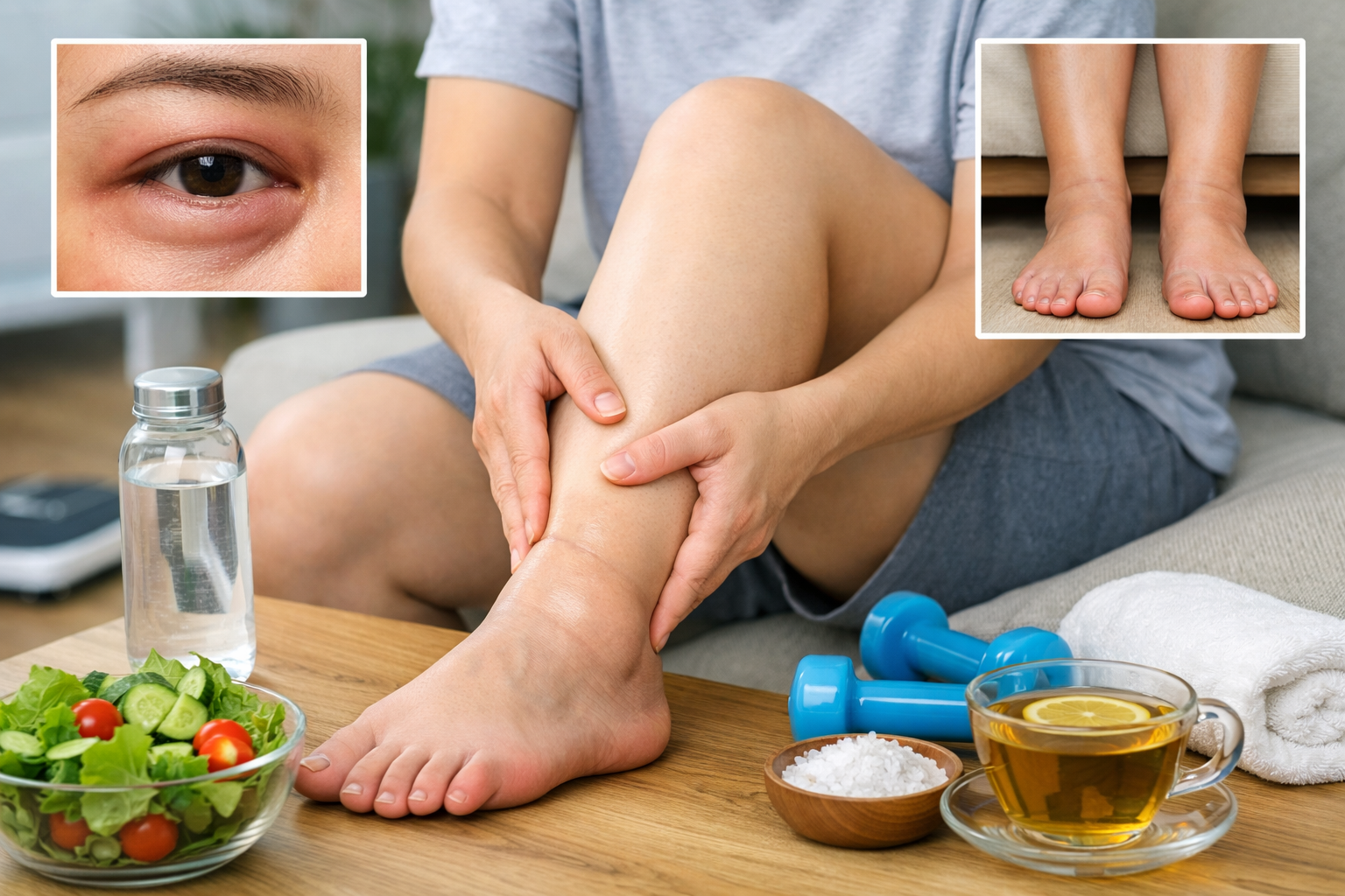 몸이자주붓는원인