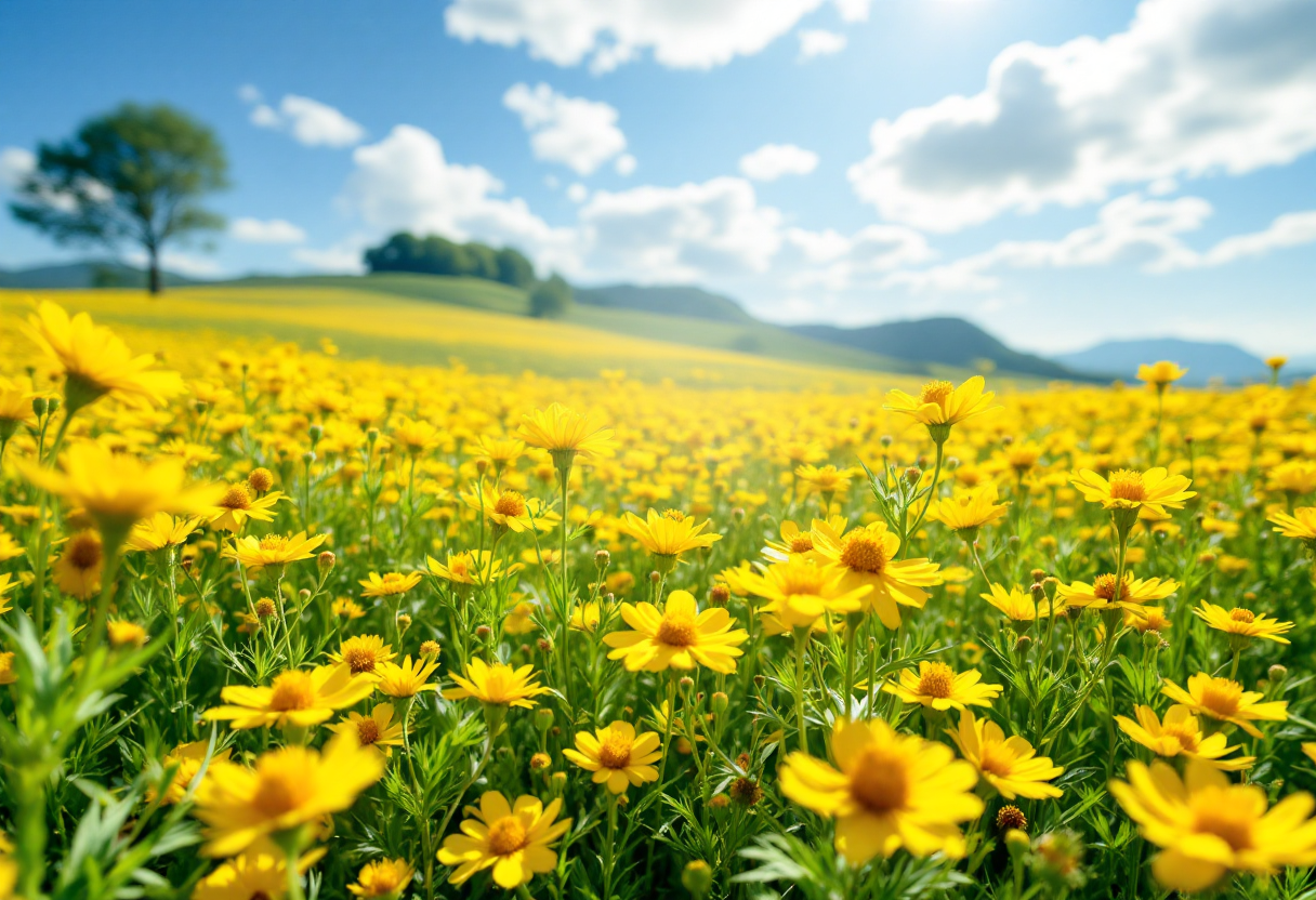 원주 흥원창 금계국 명소, 노란 물결의 절정