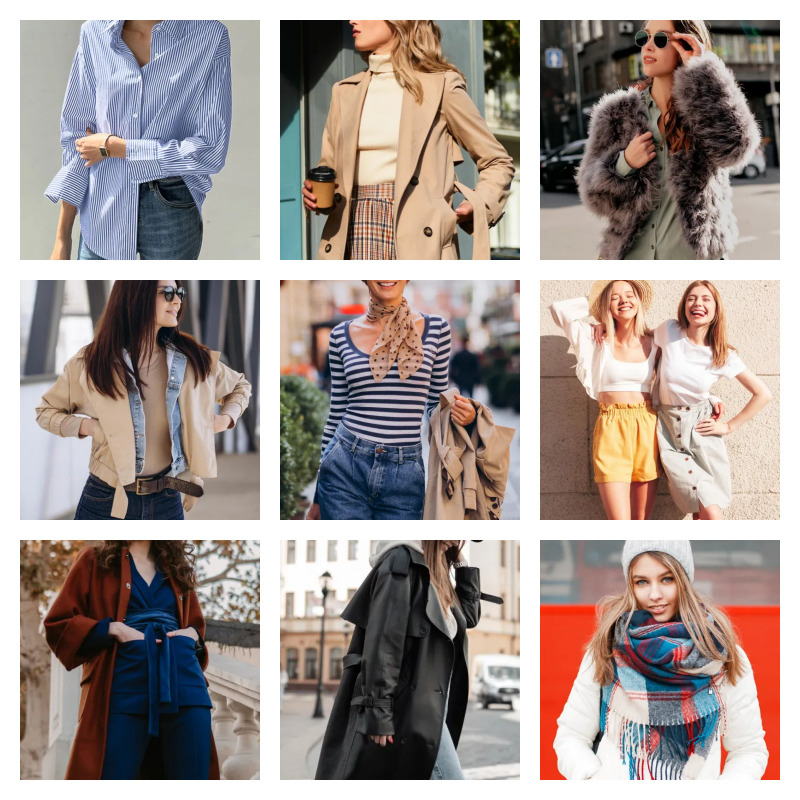 기온별 옷차림 여자 추천 20도 15도 10도 5도 날씨별 패션