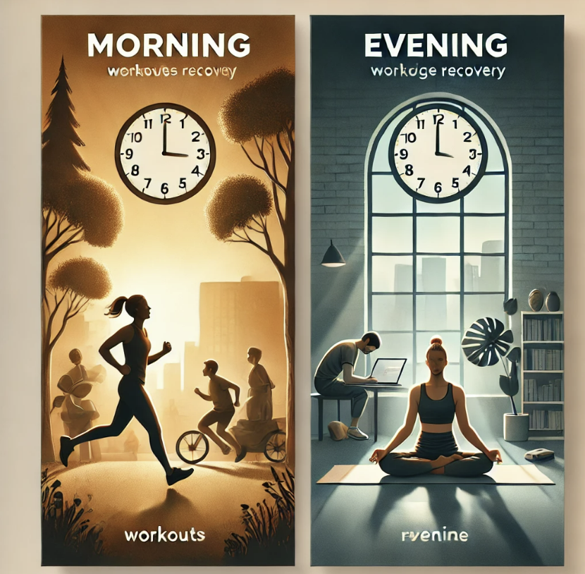 아침 운동 vs 저녁 운동