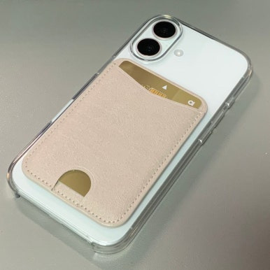 머드그레이색상 디그너스 맥세이프 지갑