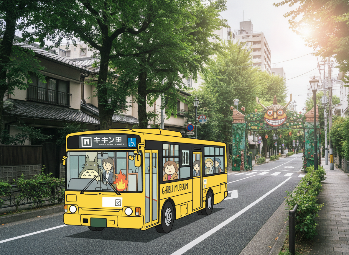 도쿄 미타카 지브리 미술관 예약