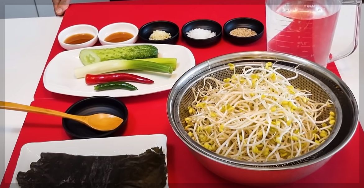 콩나물 냉국 만들기 황금레시피