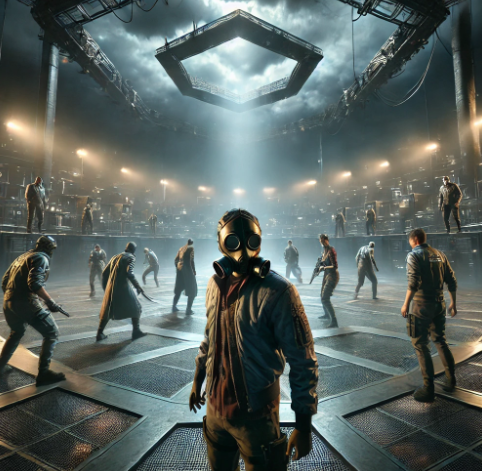 서바이벌게임중