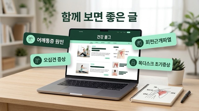 어깨 통증 8초 루틴 관련 건강정보 함께 읽기