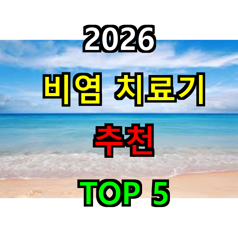 2026 비염치료기 추천 TOP 5