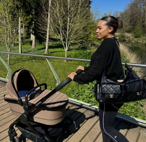 샤넬 25백 기저귀 가방