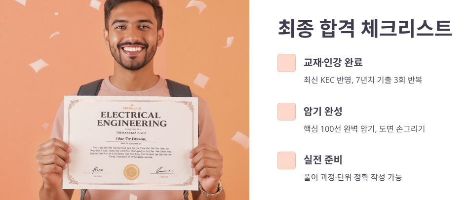 합격 전략 최종 체크리스트