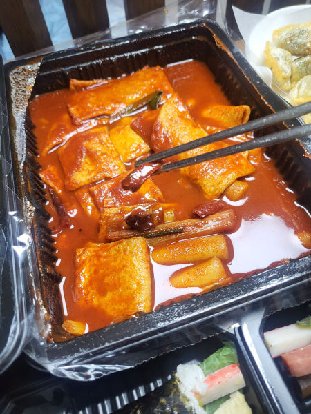 응큼떡볶이 수원화서점 떡볶이 오뎅오뎅만
