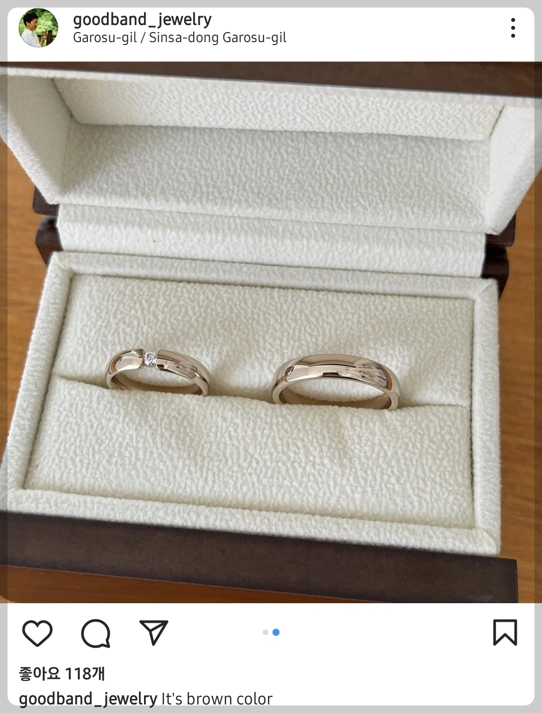 웨딩밴드-굿밴-프리미엄-라인-밴드-영롱한-커플링ㅇ