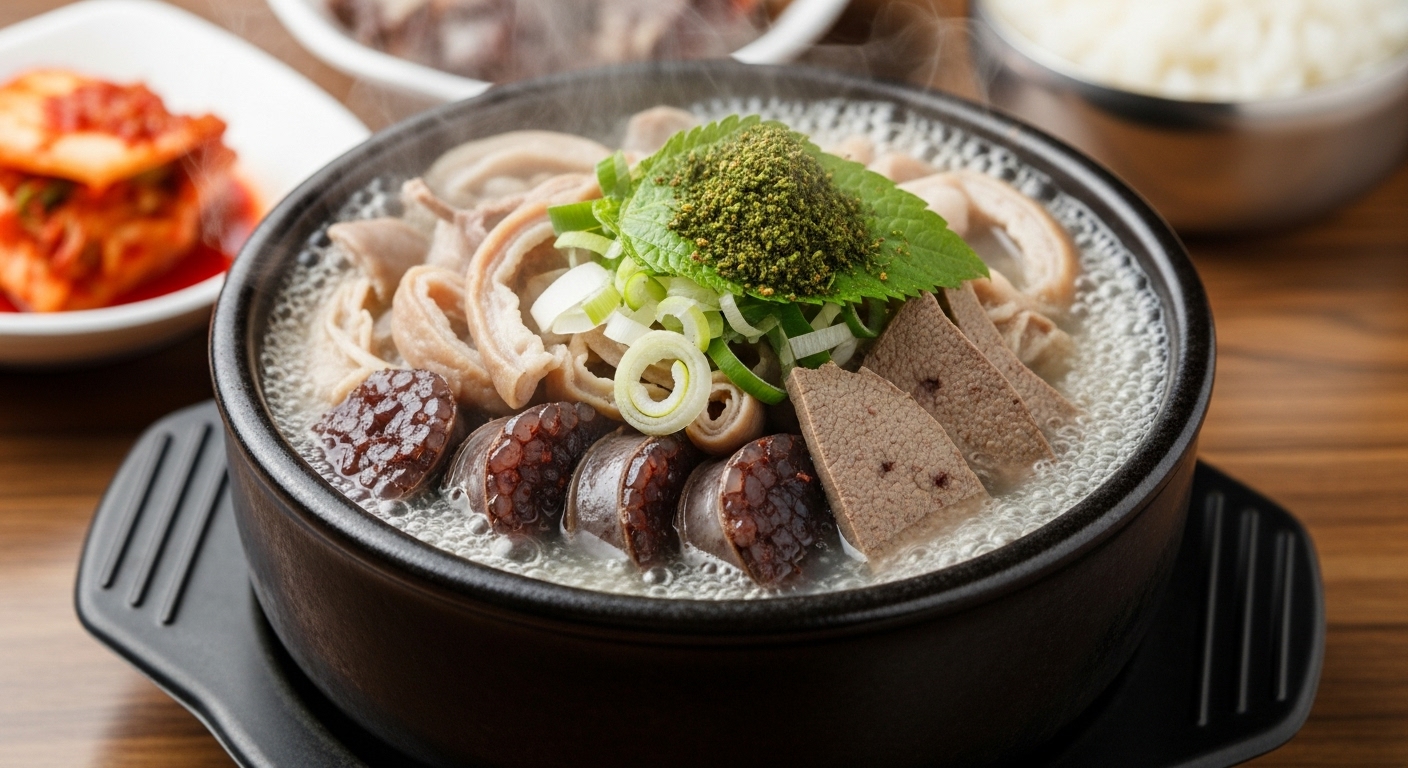 2TV 생생정보 전 배구선수 김요한 <순대국밥 맛집> 위치