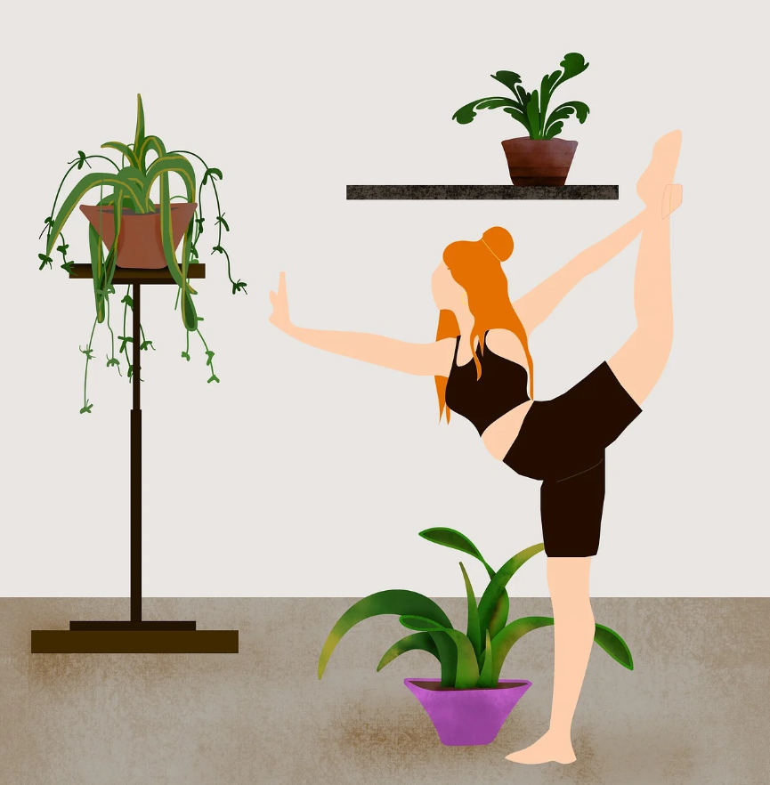 중년 건강 관리요가 스트레칭