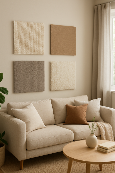 패브릭 소재별 인테리어