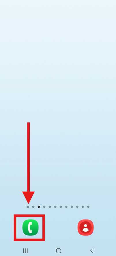 방법 1: 전화 앱 실행하기