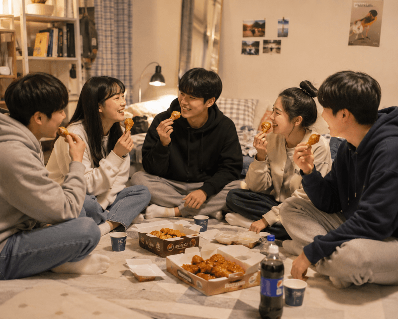 한국의 바닥 문화