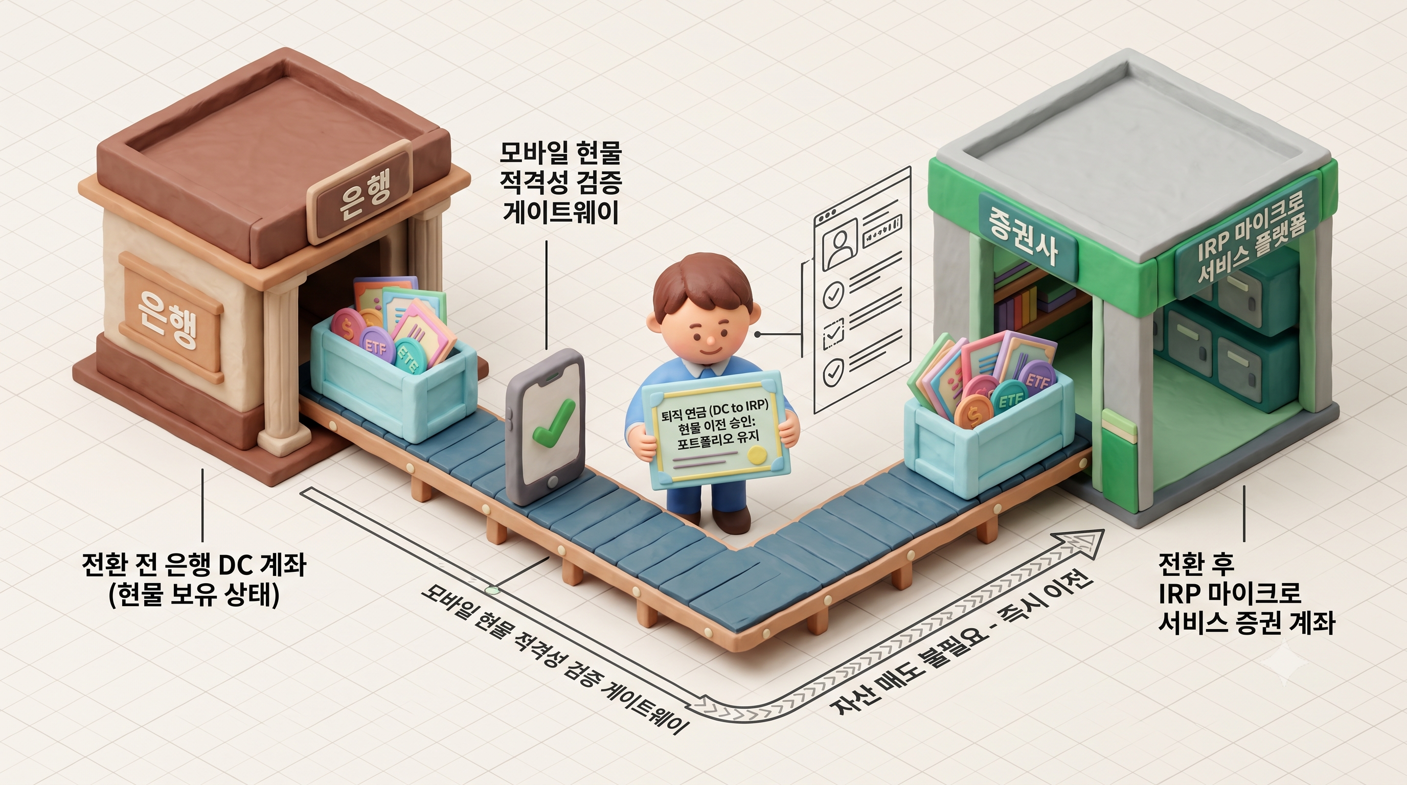 퇴직연금 DC&middot;IRP 실물이전