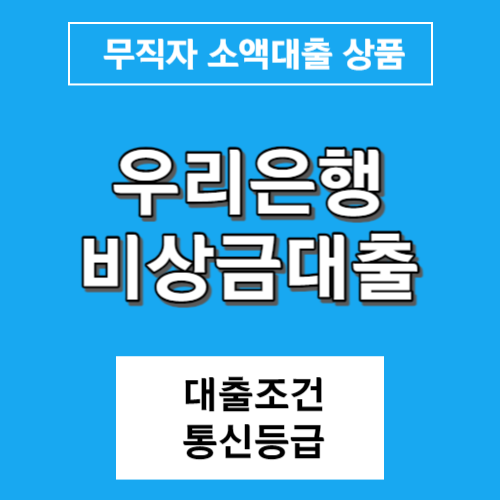 무직자 비상금대출