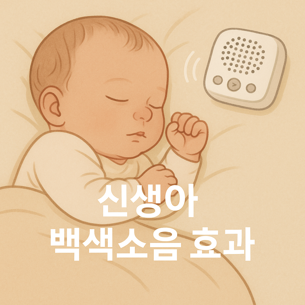아기가 바로 잠드는 소리 백색소음 효과 완전 정리!🌙