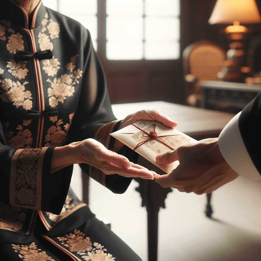 돈봉투 받는 꿈