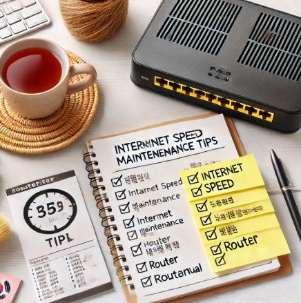 인터넷 속도 느려졌을때 대처법