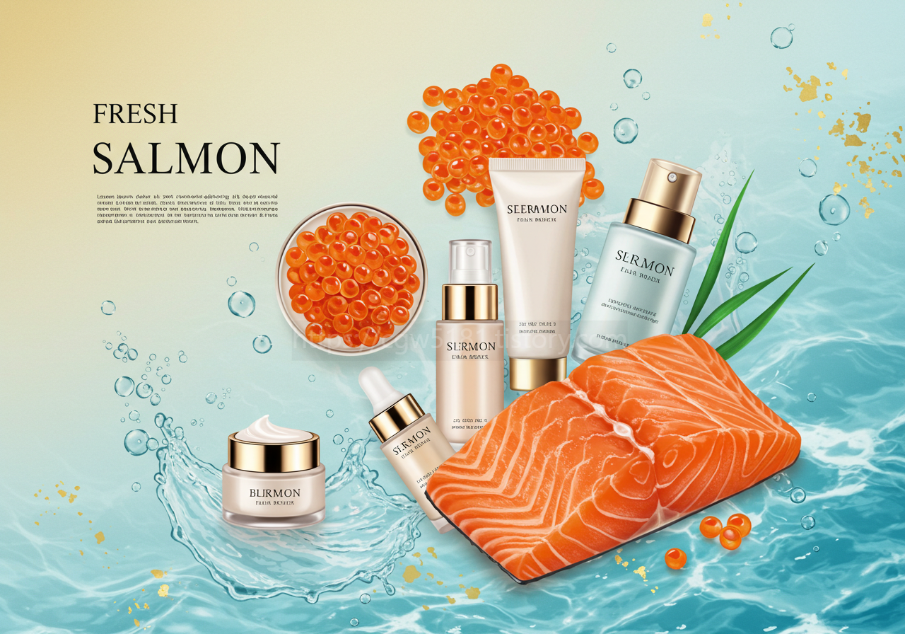 연어를 이용한 pdrn 화장품