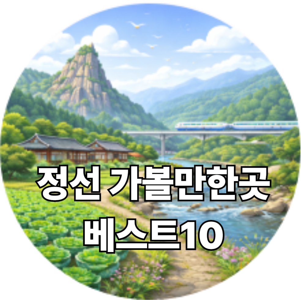정선 가볼만한곳 베스트10