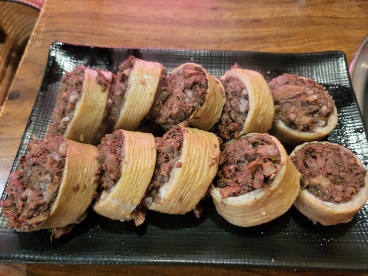 공순대&#44; 맛보기 막창 순대