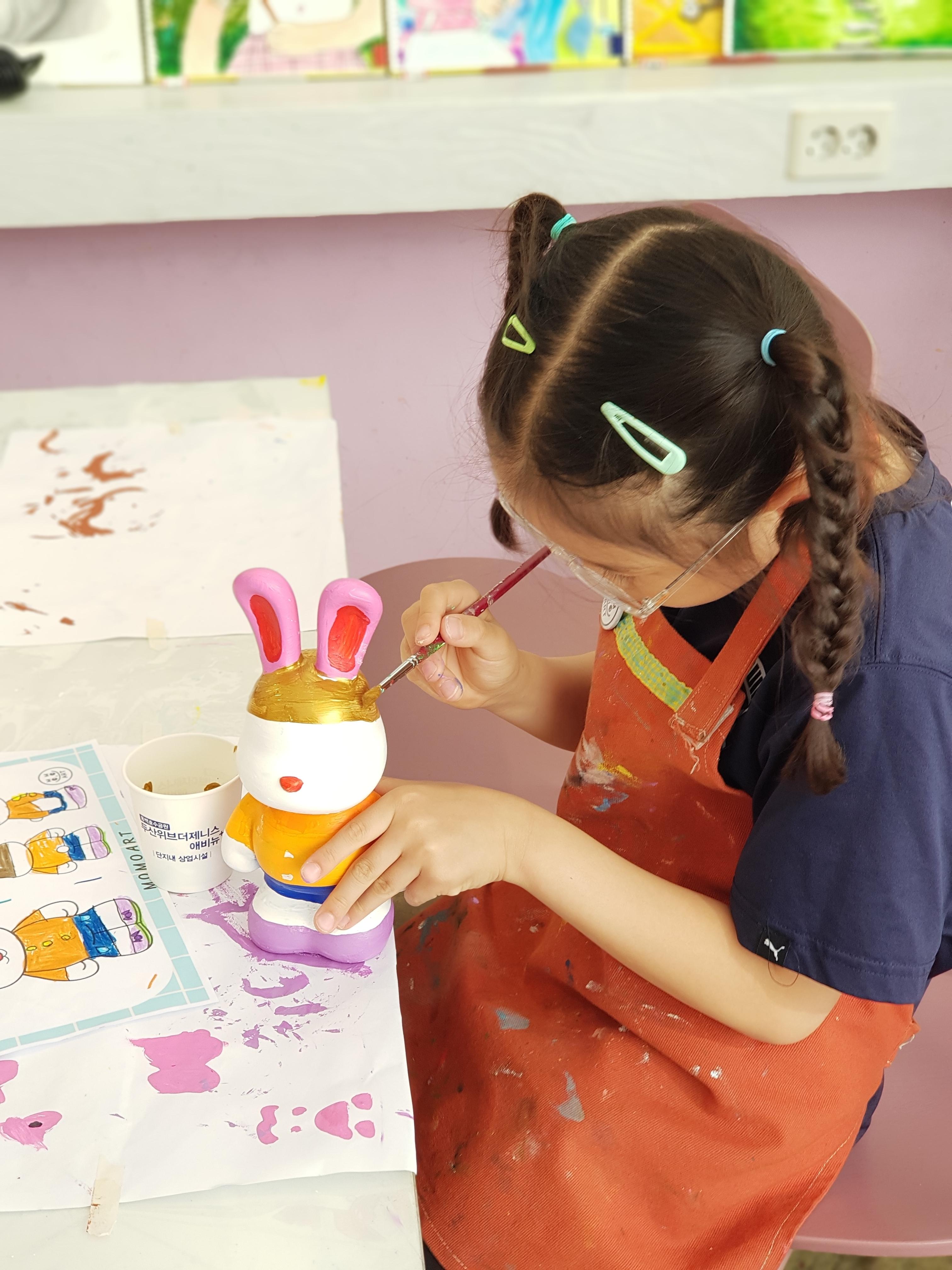 아트토이 버니블럭 색칠