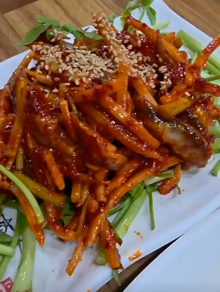 멸치회무침