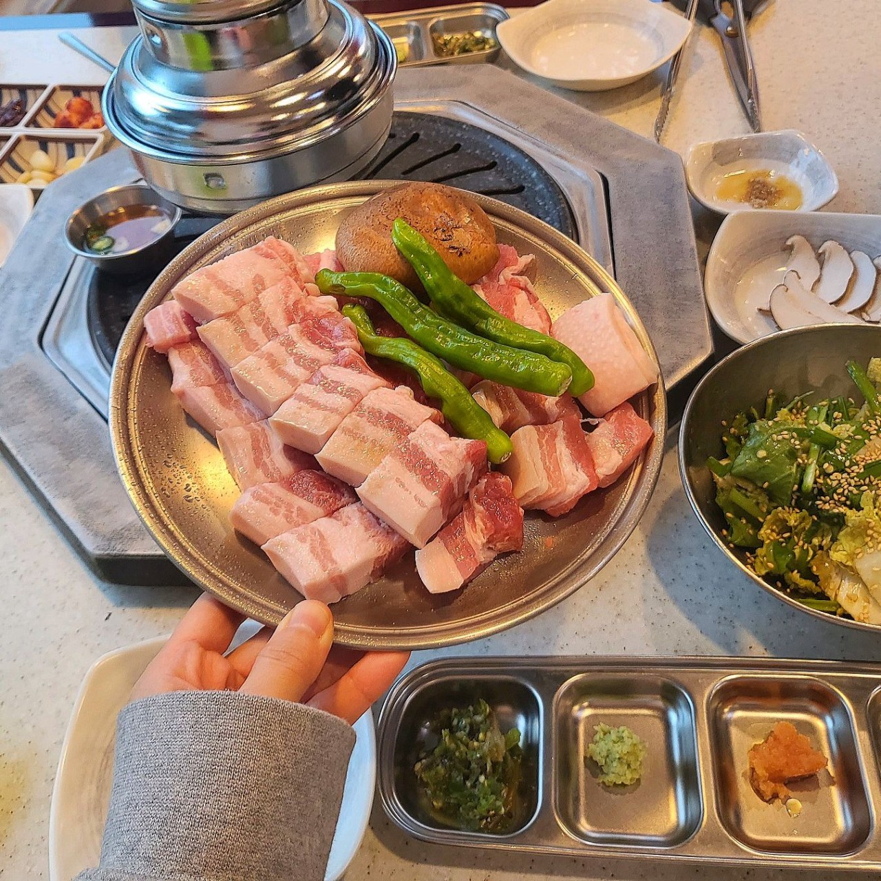 여수 맥가이버 고기집 삼겹살