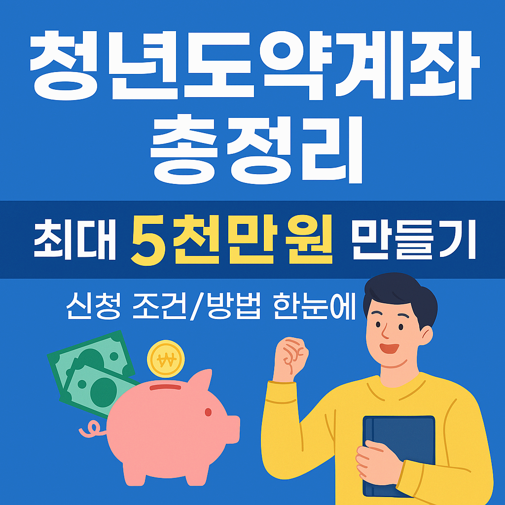 청년도약계좌 총정리|자격조건부터 혜택까지 한눈에!