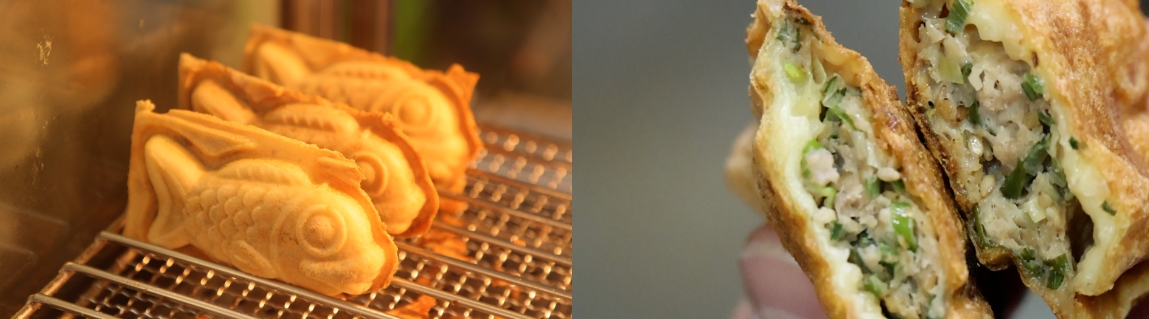 사창시장명물 붕어빵