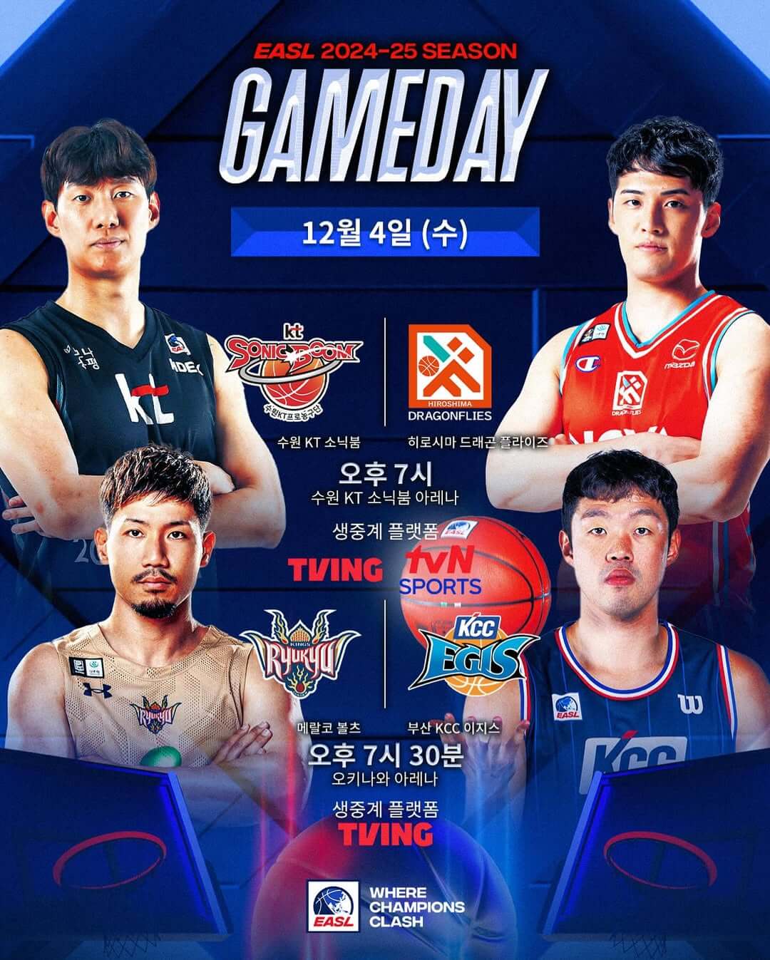 프로농구 동아시아 슈퍼리그 KT 히로시마