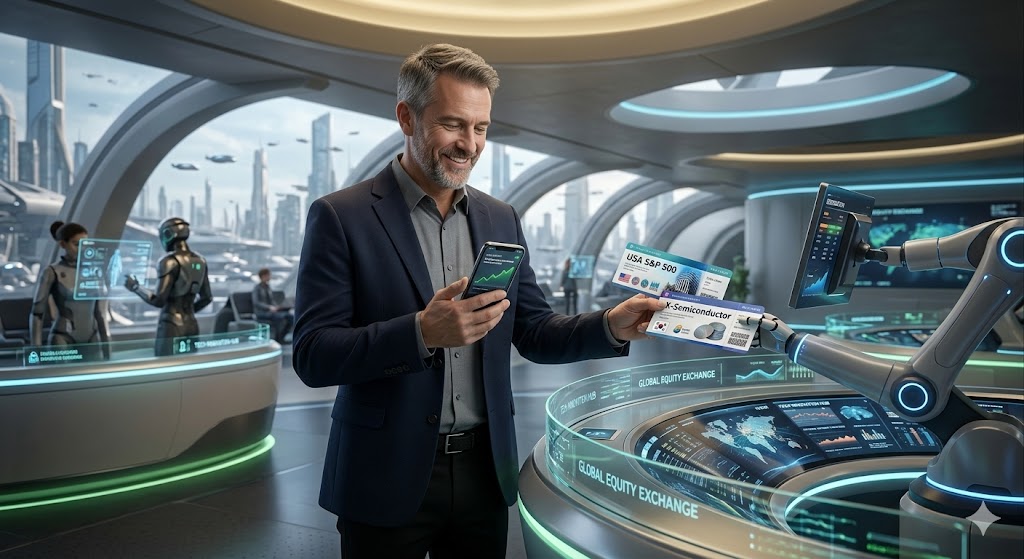 미국행 비행기 티켓을 환불하고 K-반도체행 티켓을 끊는 아빠의 모습