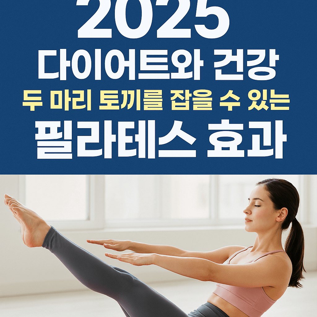 2025 다이어트와 건강 두 마리 토끼를 잡을 수 있는 필라테스 효과