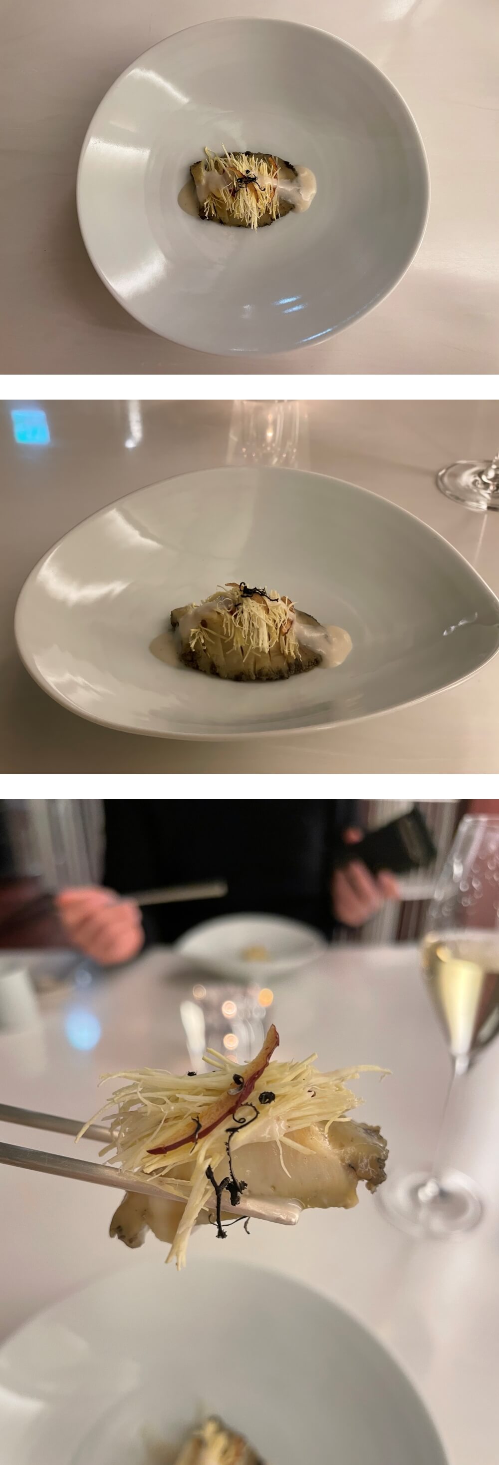 미쉐린 3스타 가온 - 메인 코스 전복선