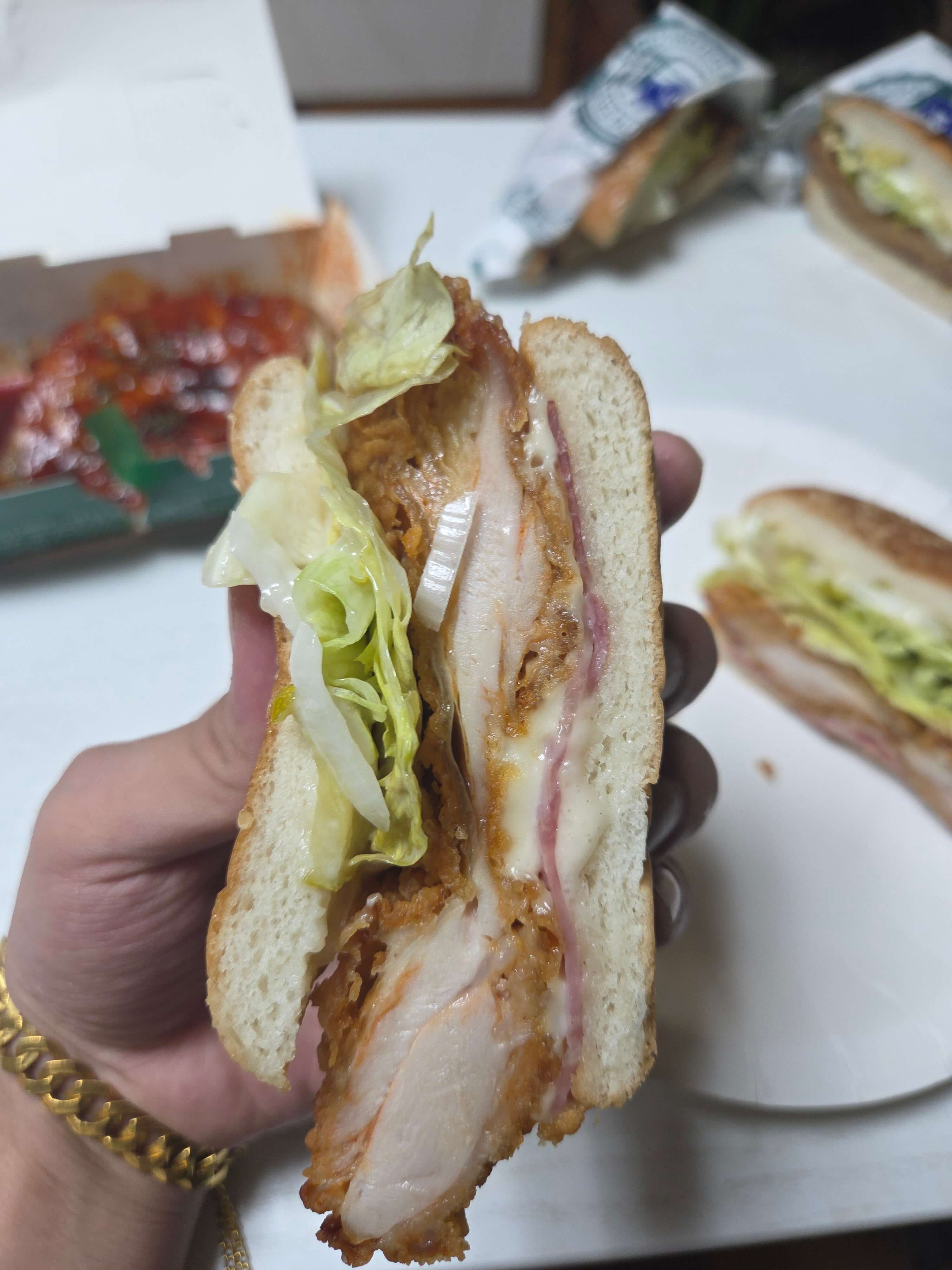 버거운버거 수유점 갈릭마요 치킨버거