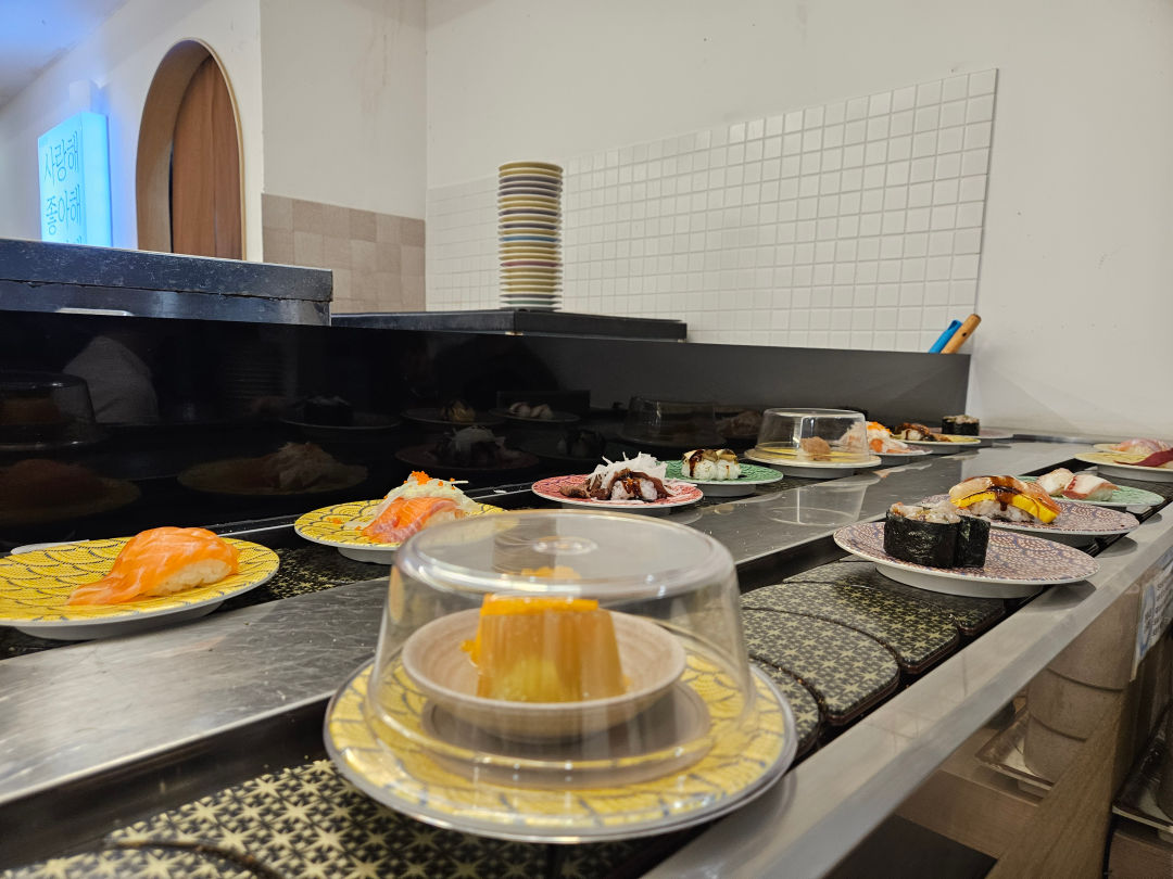 오늘 초밥 회전초밥