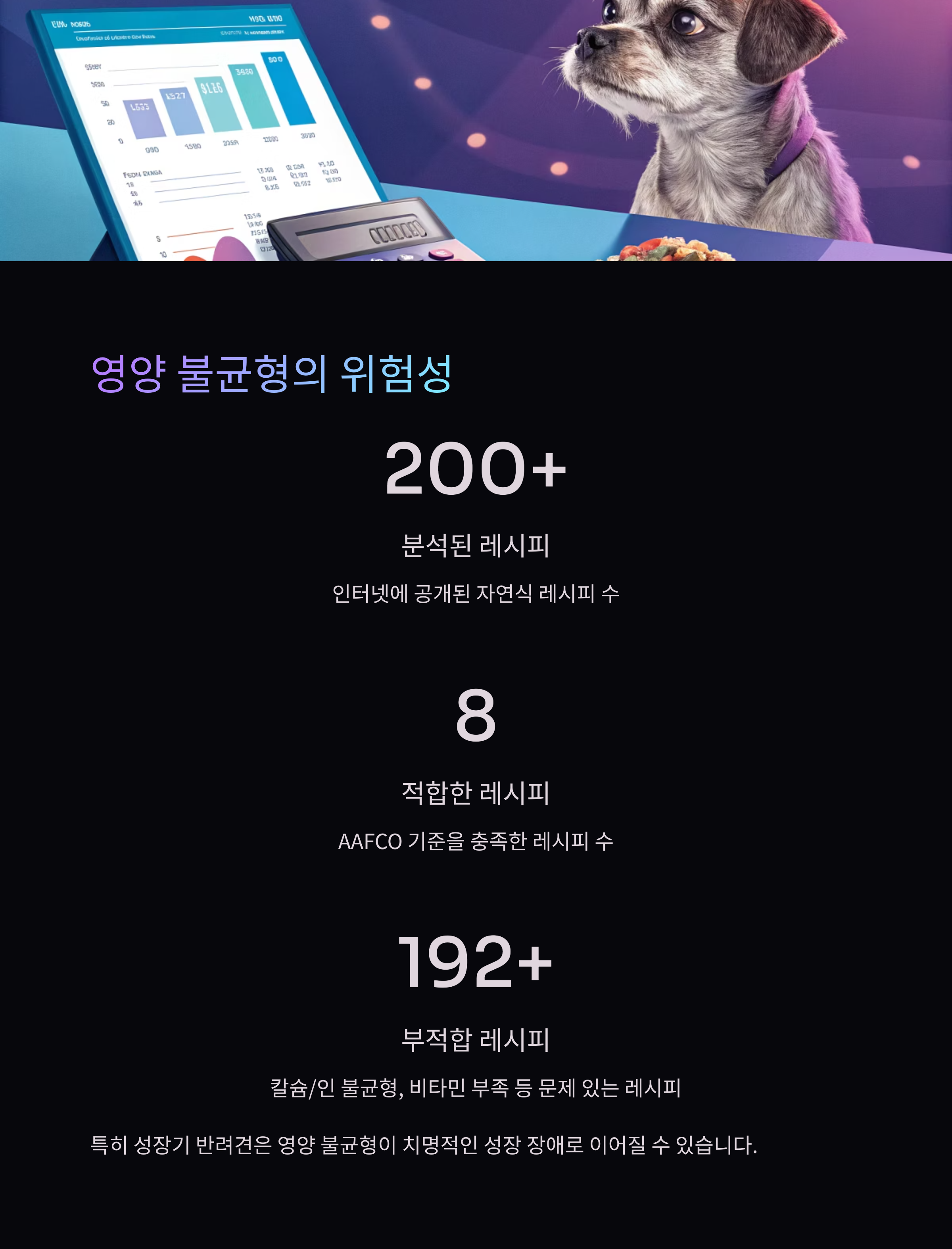 영양 불균형의 위험성